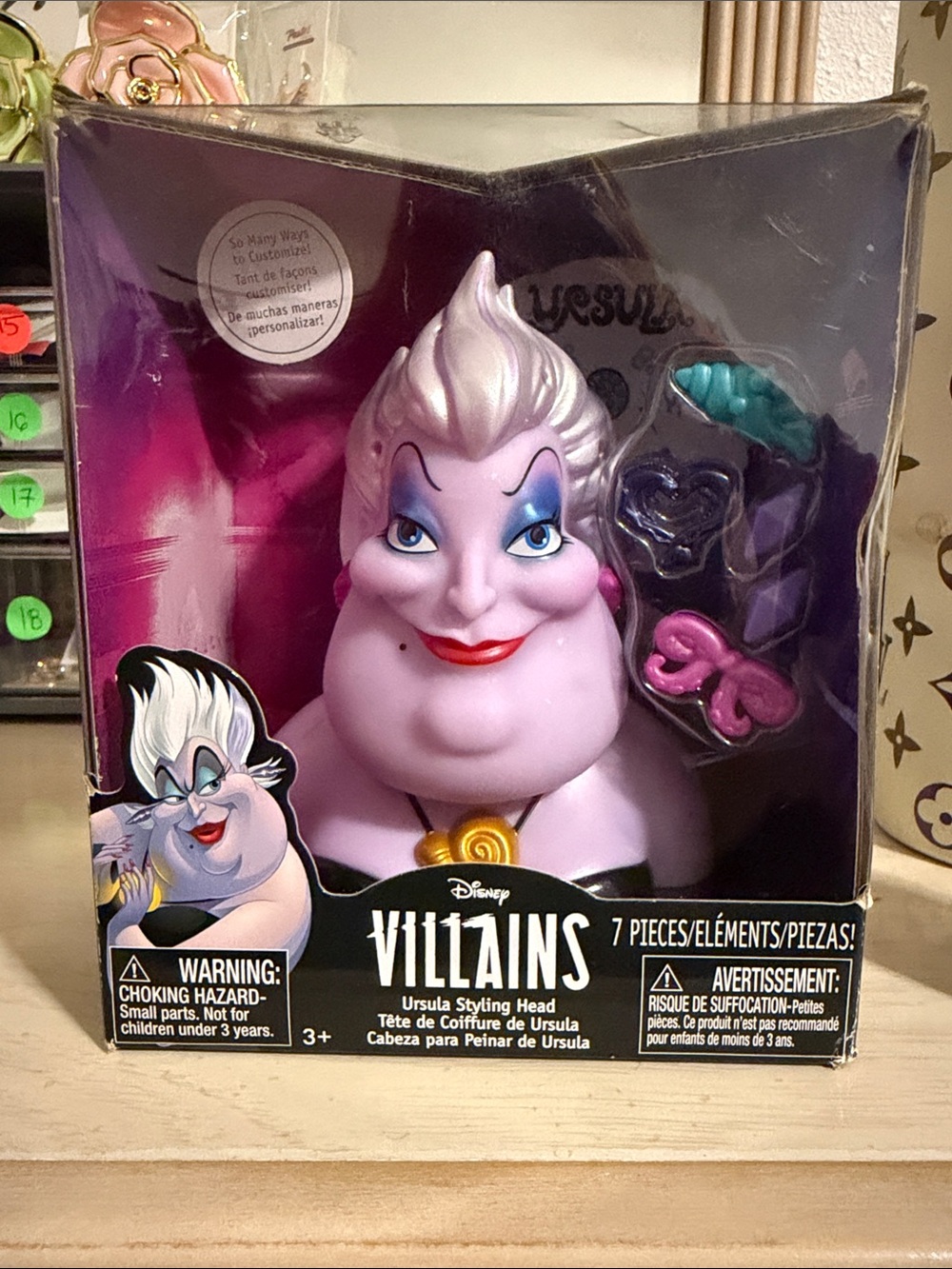 Disney Ursula Styling Head